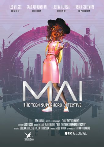 mai- the teen superhero detective poster