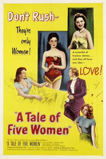 a tale of five cities 1951 poster