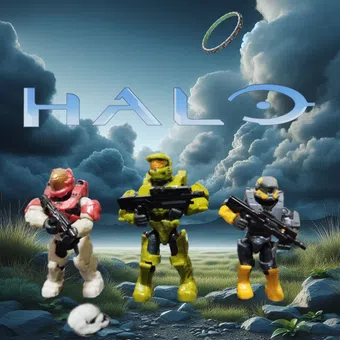 halo stop motion serie 2024 poster