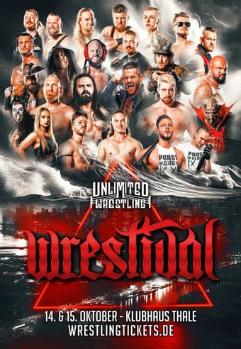 unlimited wrestling wrestival 2023 poster