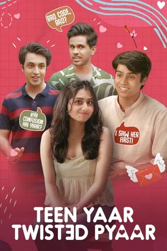 teen yaar twisted pyaar 2025 poster