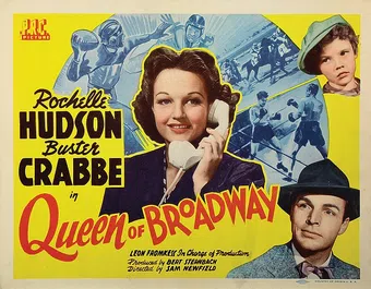 queen of broadway 1942 poster