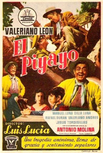 el piyayo 1956 poster