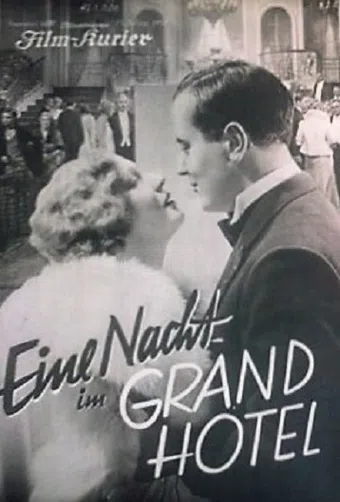 eine nacht im grandhotel 1931 poster