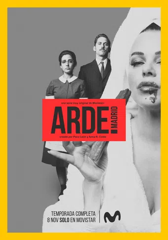 arde madrid 2018 poster