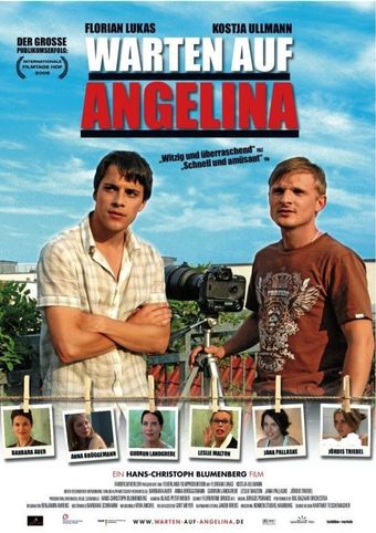 warten auf angelina 2008 poster