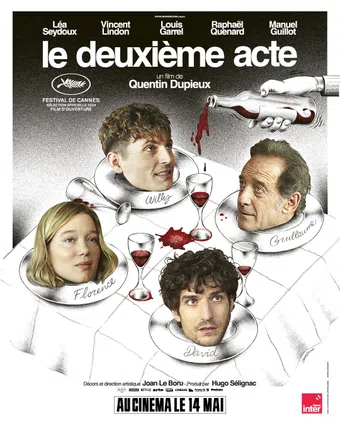 le deuxième acte 2024 poster