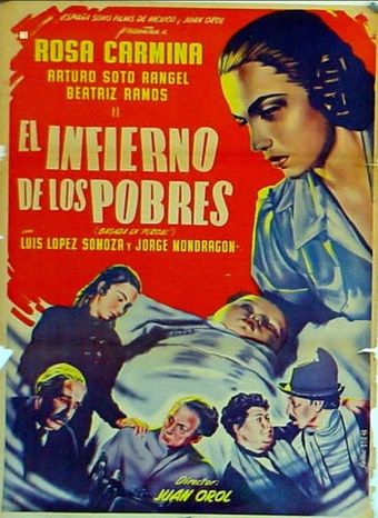 el infierno de los pobres 1951 poster