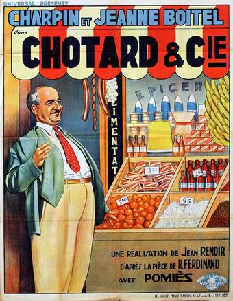 chotard et cie 1933 poster