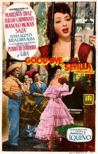 good bye, sevilla 1955 poster