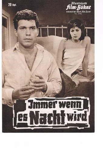 immer wenn es nacht wird 1961 poster