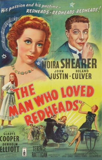 the man who loved redheads 1955 poster