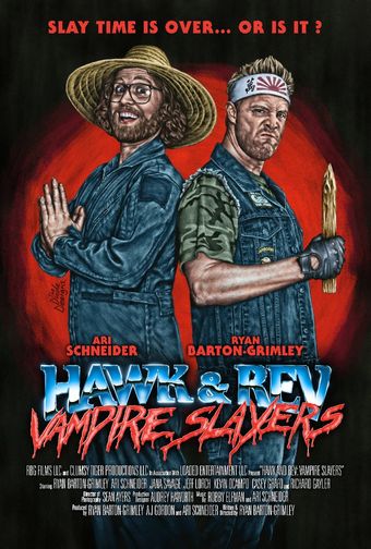 hawk and rev: vampire slayers 2020 poster