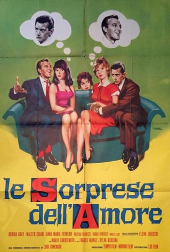 le sorprese dell'amore 1959 poster