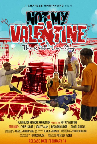 not my valentine 2025 poster