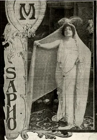 sapho 1913 poster