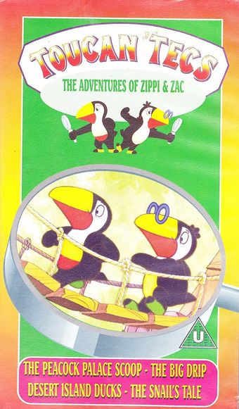 toucan 'tecs: the adventures of zippi & zac 1990 poster