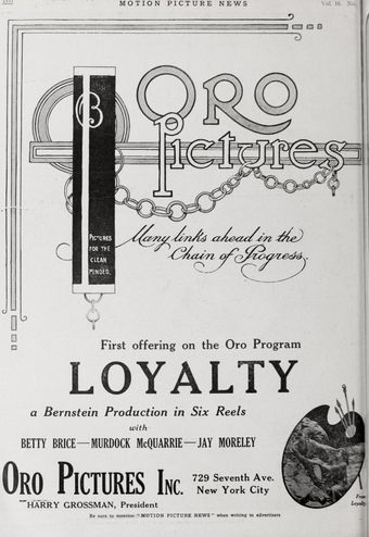 loyalty 1917 poster