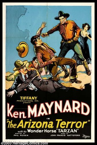 the arizona terror 1931 poster