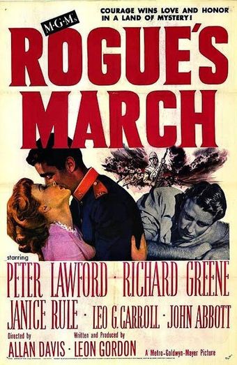 rogue's march 1953 poster