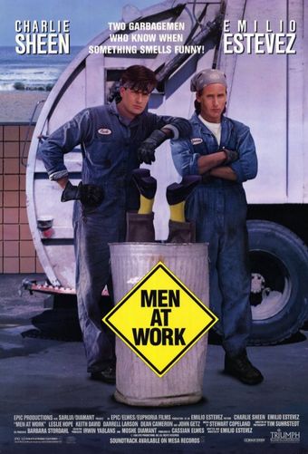 men at work 1990 poster