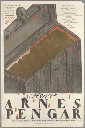 herr arnes pengar 1919 poster