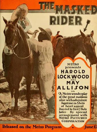 the masked rider 1916 poster