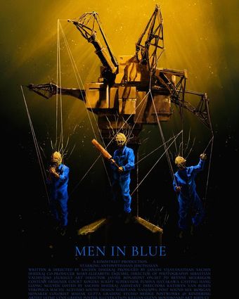 men in blue 2022 poster