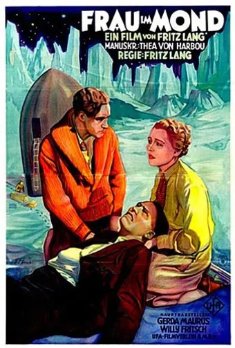 frau im mond 1929 poster