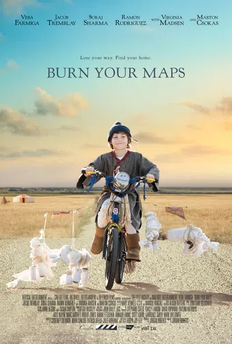 burn your maps 2016 poster