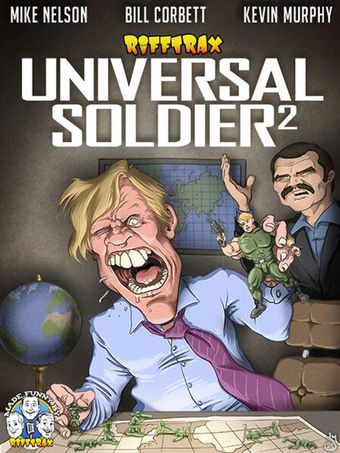 rifftrax: universal soldier 2 2021 poster