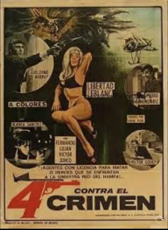 4 contra el crimen 1968 poster