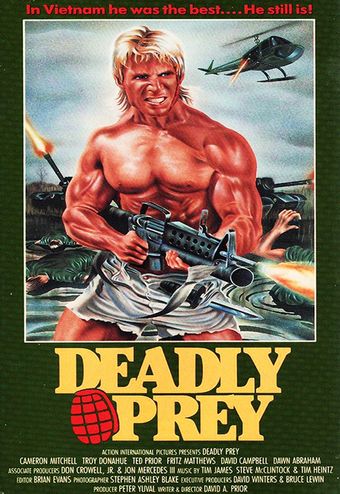 deadly prey 1987 poster