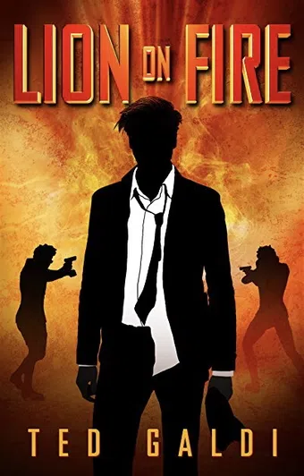 lion on fire poster