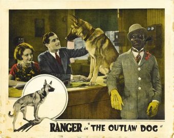 the outlaw dog 1927 poster