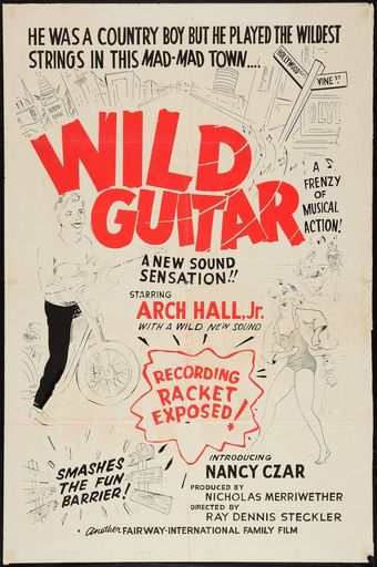 wild guitar 1962 poster