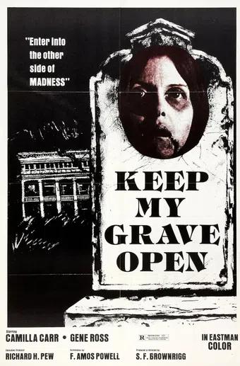 keep my grave open 1977 poster