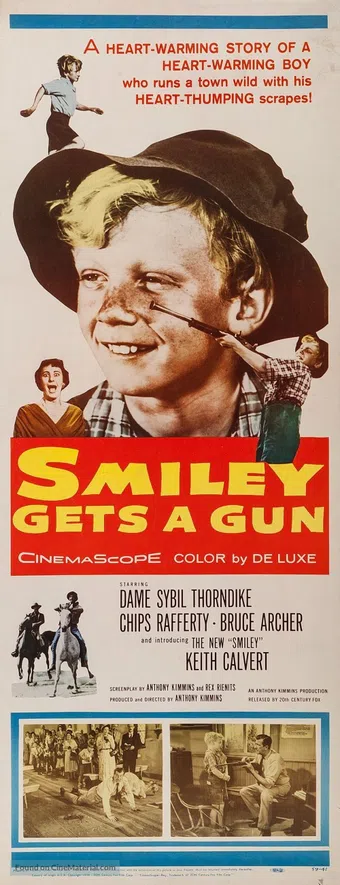 smiley gets a gun 1958 poster