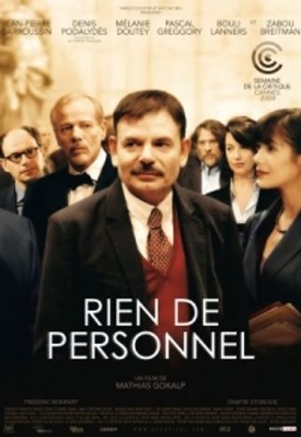 rien de personnel 2009 poster