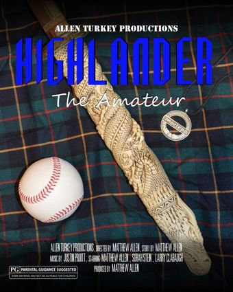 highlander the amateur 2023 poster