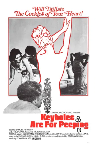 keyholes are for peeping 1972 poster