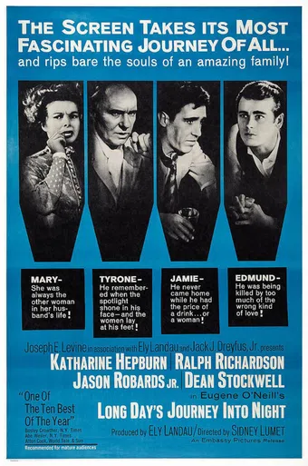 long day's journey into night 1962 poster