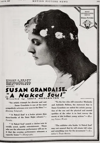 a naked soul 1917 poster