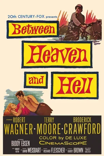 between heaven and hell 1956 poster