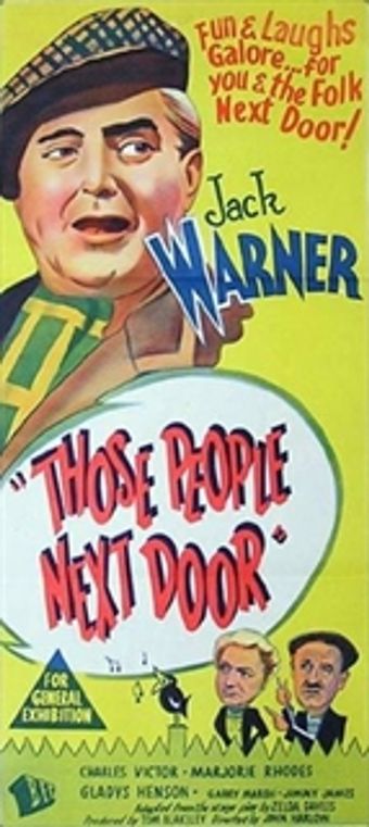 those people next door 1953 poster