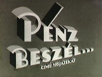 pénz beszél 1940 poster