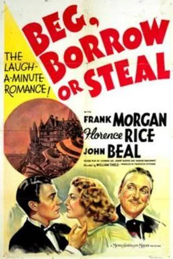 beg, borrow or steal 1937 poster