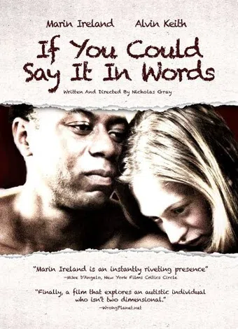 if you could say it in words 2008 poster