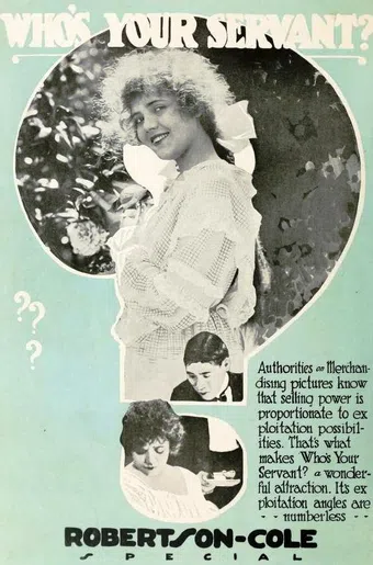 who's your servant? 1920 poster