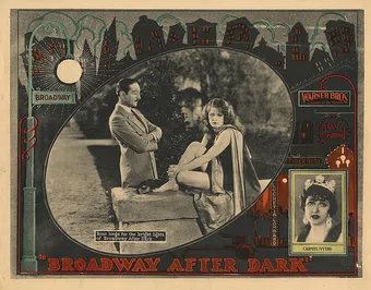 broadway after dark 1924 poster